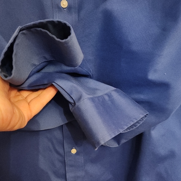 Jos. A. Bank Classic Blue Dress Shirt - Picture 4 of 6